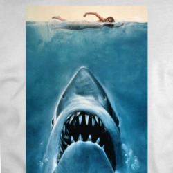 Jaws Classic Shark Movie Poster Fan T Shirt 34213639