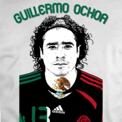 Guillermo Ochoa Mexico Goalkeeper Soccer Fan T Shirt 34317853