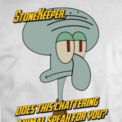 Ebony Maw Squidward Chattering Animal Quote Funny Parody Fan T Shirt 34381638