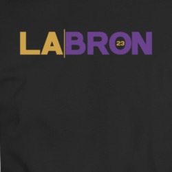 La Bron Lebron James Los Angeles Baskertball King Fan T Shirt 34384977