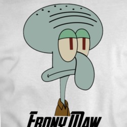 Ebony Maw Squidward Mash Up Parody Funny Fan T Shirt 34415612