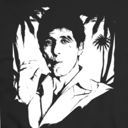 Tony Montana Cigar Scarface 80s Movie Fan T Shirt 34415655