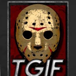 Tgif Friday 13 Jason Horror Retro Parody Movie Fan T Shirt 34420713