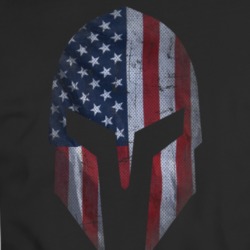 Spartan Usa Flag Proud Patriot American United States Military Support T Shirt 34485238