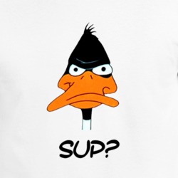 Daffy Duck Sup Funny Parody Cartoon Fan T Shirt 34565408