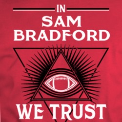 In Sam Bradford We Trust Football Arizona Fan T Shirt 34580238