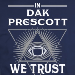 In Dak Prescott We Trsut Dallas Football Parody Fan T Shirt 34582471