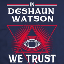 In Deshaun Watson We Trsut Houston Football Parody Fan Gear T Shirt 34582473