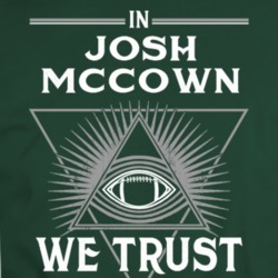 In Josh Mccown We Trust New York Football Parody Fan Gear T Shirt 34582475