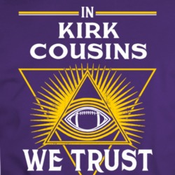 In Kirk Cousins We Trust Minnesota Football Parody Fan Gear T Shirt 34582477