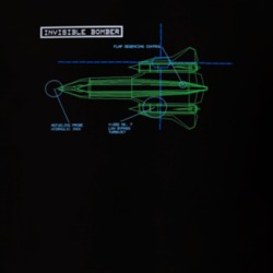 Invisible Bomber Cloak And Dagger Diagram 80s Movie Fan Retro T Shirt 35184260