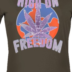 High On Freedom Forever Weed Smoke Dance Earth Love T Shirt 35197857