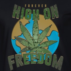 High On Freedom Forever Weed Smoke Vape Earth Love T Shirt 35197878
