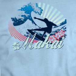 Makai Hawaiian Surf Toward Sea Inspirational Quote Love Peace T Shirt 35199469