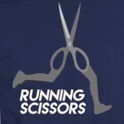 Running Scissors Funny Parody T Shirt 35207433