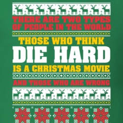 Die Hard Parody Ugly Christmas Sweater Funny Movie T Shirt 35210234