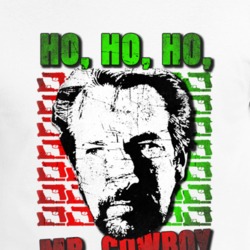 Hans Gruber Cowboy Christmas Quote Funny Parody Die Hard Movie Fan T Shirt 35210323