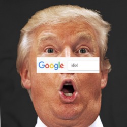 Idiot Donald Trump Funny Search Parody Usa T Shirt 35215489