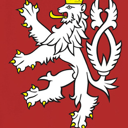 Czech Republic Rampant lion T Shirt 35358