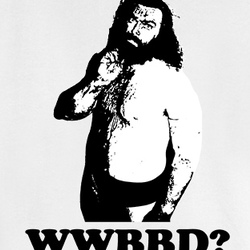 Bruiser Brody what would Bruiser Brody do WWBD T Shirt 35359