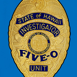 Hawaii Five O badge T Shirt 35376