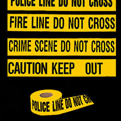 Police Tape CSI Crime Scene Do Not Cross T Shirt 35402