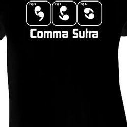 Comma Sutra funny t shirt 35641