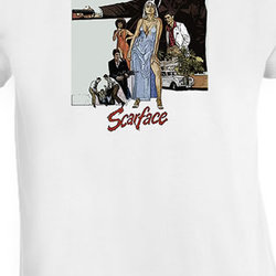 Scarface Pacino gangster movie t shirt 35658