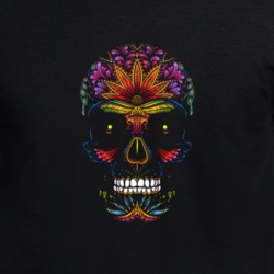 Skull Hippie T Shirt 35724095