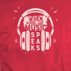 Music Speaks T Shirt 35725440