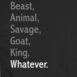 Beast Animal Savage Goat Queen Funny T Shirt 35850607