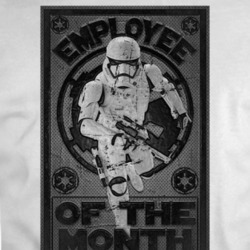 Employee Of The Month Parody Storm Trooper Star Wars T Shirt 35855020