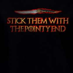 Arya Stark Stick Pointy End Parody Got T Shirt 36037720
