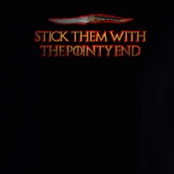 Arya Stark Stick Pointy End Parody Got Hoodie 36037722