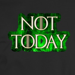 Arya Stark Not Today Parody Got T Shirt 36037787