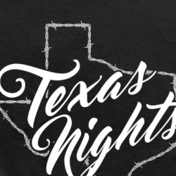 Texas Nights Lone Star Usa State Proud Ladies T Shirt 36484888