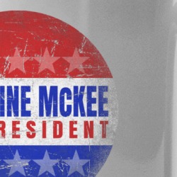 Valentine Mckee For President Parody Usa Tremors Movie Mug 36484898