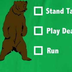 Bear Attack Options Funny Hiking T Shirt 36503102