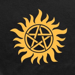Supernatural Anti Possession Symbol Ladies T Shirt 36503203