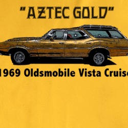 Aztec Gold Oldsmobile Vista Cruiser 70s Show Funny Fan T Shirt 36517933