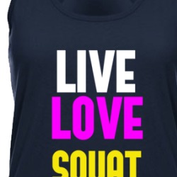 Live Love Squat Gym Workout Tanktop 36517991