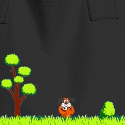 Duck Hunt Video Game Retro Old School Funny Totebag 36545310