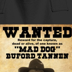 Buford Mad Dog Tannen Back To The Future Funny Movie Totebag 36545328