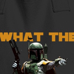 What The Fett Funny Star Wars Movie Fanboy Totebag 36545353