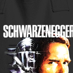 Running Man Arnold Schwarzenegger Movie Stephen King Poster Fan Totebag 36545383