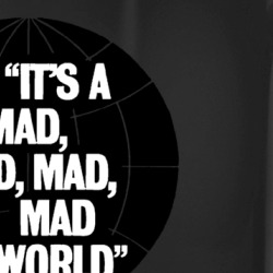 Its A Mad Mad Mad Mad World Classic Movies Fan Parody Poster Mug 36545399