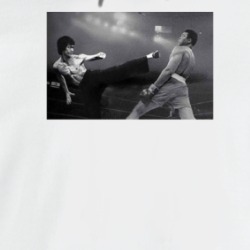 Bruce Lee Muhammad Ali Parody Fake Funny Hoodie 36557094