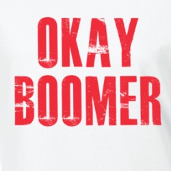 Okay Boomer Funny Climate Change Ladies T Shirt 36574266
