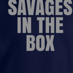 Savages In The Box New York Basesball Crewneck Sweatshirt 36576891