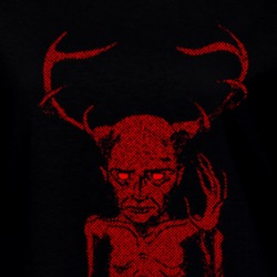 Devil Lucifer 666 Satan Worshipper Ladies T Shirt 36582675